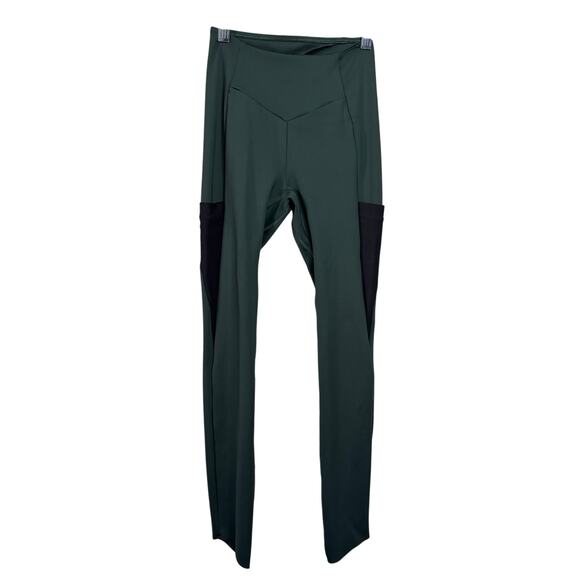 Gymshark olive green mesh pockets workout leggings women's size XS - Picture 1 of 5